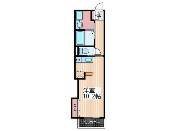 Ｔ－ＬＩＶＩＮＧ府中本町の物件間取画像